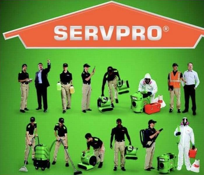 Servpro technicians ready to help